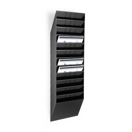 Durable FLEXIBOXX portariviste 12 ripiani Nero (DURABLE Flexiboxx Prospektspender 12 A)