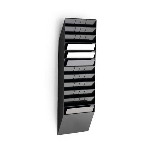 Durable FLEXIBOXX portariviste 12 ripiani Nero (DURABLE Flexiboxx Prospektspender 12 A)