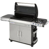 Barbecue griglia 4 Series RBS LXS 3 bruciatori RBS BBQ con due piani cottura e ruote