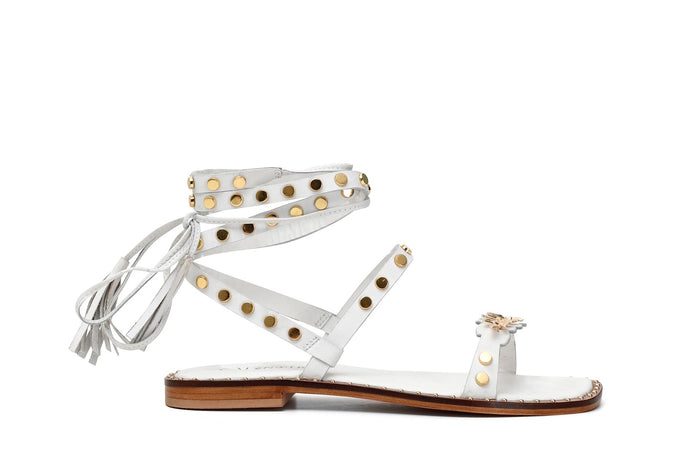 SANDALO SCHIAVA IN PELLE