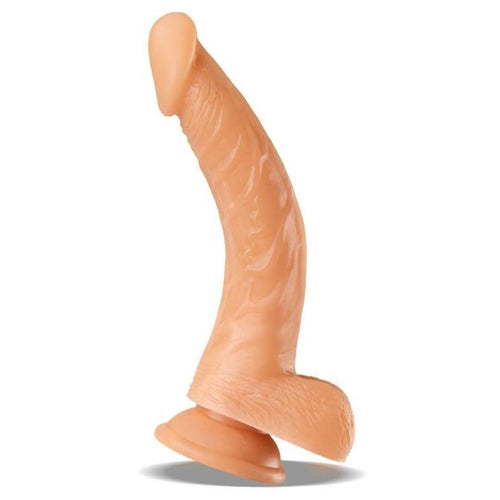 Kurt - Dildo con Ventosa e Dettagli Anatomici 24 x 4 cm