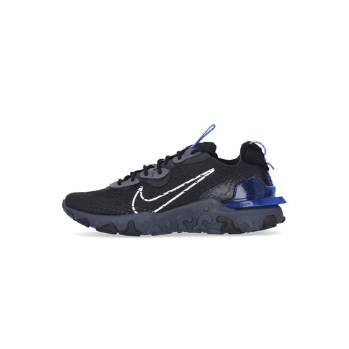 Nike Scarpa Bassa Uomo React Vision Black/white/game Royal/iron Grey da uomo