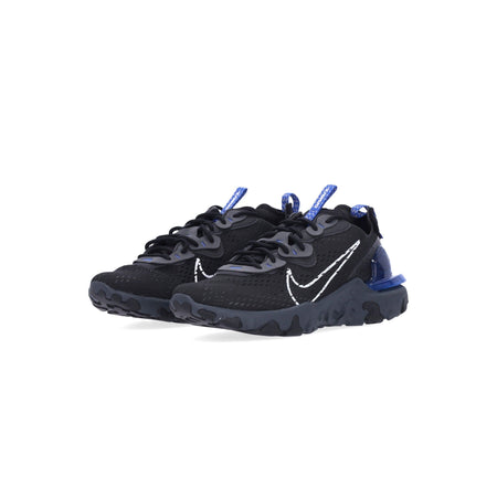 Nike Scarpa Bassa Uomo React Vision Black/white/game Royal/iron Grey da uomo
