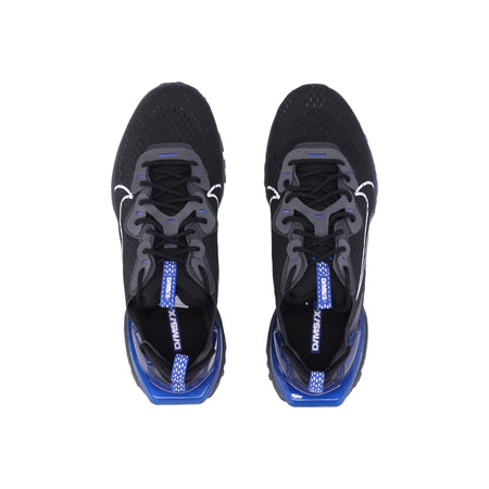 Nike Scarpa Bassa Uomo React Vision Black/white/game Royal/iron Grey da uomo