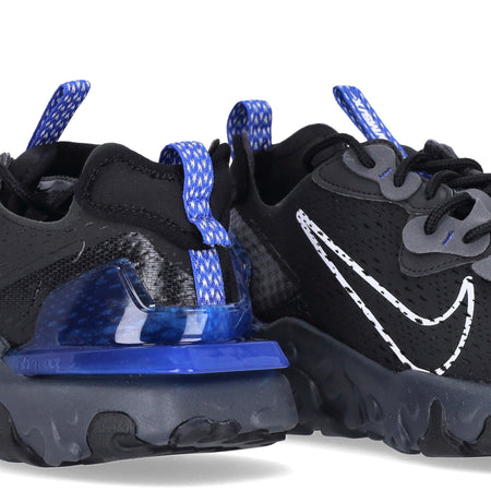 Nike Scarpa Bassa Uomo React Vision Black/white/game Royal/iron Grey da uomo