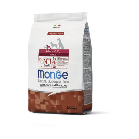 Monge Speciality Line Monoprotein secco Cani Adulti Mini agnello riso e patate
