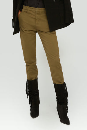 Dondup Pantaloni Militare da donna