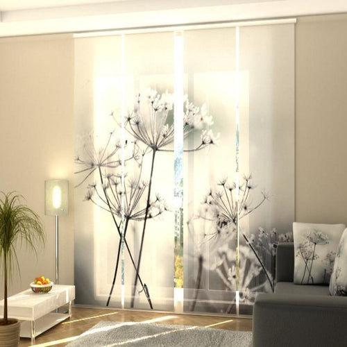 Tende a Pannello Fiori Ghiacciati