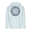INDEPENDENT Felpa Cappuccio Uomo Abyss Hood Ice Blue da uomo