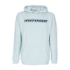 INDEPENDENT Felpa Cappuccio Uomo Abyss Hood Ice Blue da uomo
