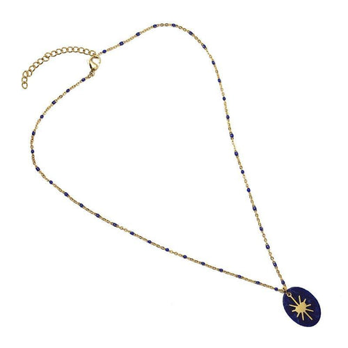 Anartxy - COLLANA CON CUORE IN PIETRA NATURALE - UCRAINA