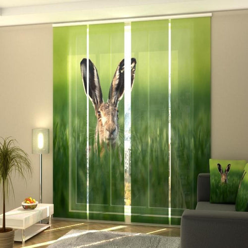 Tende a Pannello su misura Coniglio Pasquale nel Prato Verde