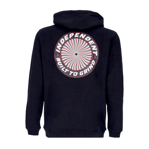 INDEPENDENT Felpa Cappuccio Uomo Abyss Hood Black da uomo