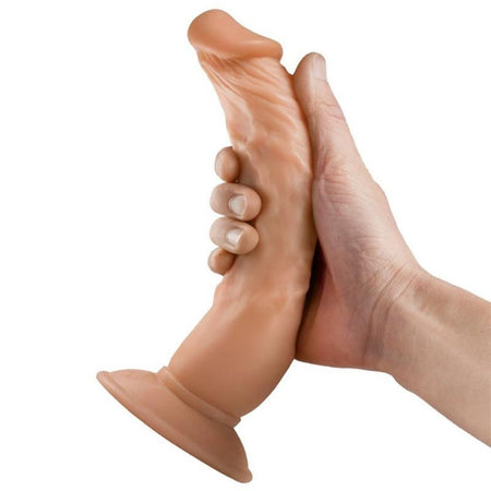 Chet - Dildo Realistico con Ventosa e Dettagli Anatomici 23 x 3,8 cm