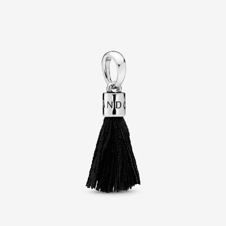 Charm Pendente Nappa Nera