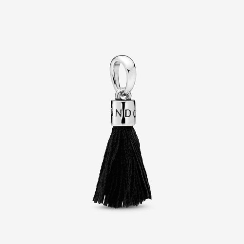 Charm Pendente Nappa Nera