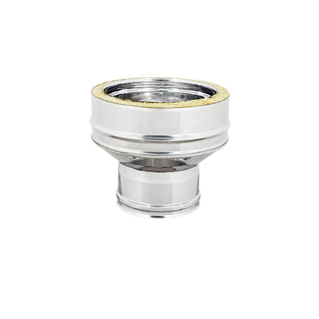 Aumento inox doppia parete da Di 150 - De 200 mm a Di 180 - De 230 mm