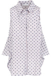 CAMICIA SMANICATA BALZA DIETRO