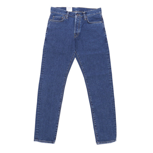 CARHARTT WIP Jeans Uomo Klondike Pant Blue Stone Washed da uomo