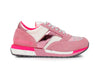 SNEAKER IN PELLE SCAMOSCIATA E TESSUTO