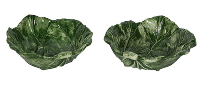 Biscottini SET 2 CIOTOLE IN CERAMICA DI BASSANO L22XP19XH7 CM MADE IN ITALY