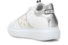 SNEAKERS IN PELLE CON FACIA LOGATA LATERALE