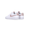Nike Scarpa Bassa Donna W Court Vision Low Next Nature White/pink Oxford da donna