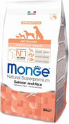 Monge Speciality Line Monoprotein secco Cani Puppy & Junior salmone e riso