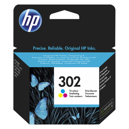 HP CART INK MULTICOLOR 302 PER DJ2130/1110 OJ3830/4650 ENVY4521 TS