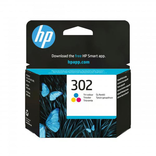 HP CART INK MULTICOLOR 302 PER DJ2130/1110 OJ3830/4650 ENVY4521 TS