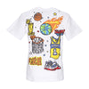 MARKET Maglietta Uomo Memorabilia Tee White da uomo