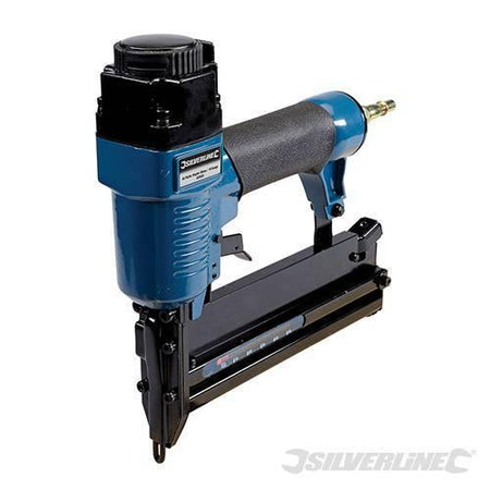 Chiodatrice Graffatrice pneumatica aria calibro 18 Silverline 50mm
