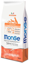 Monge Speciality Line Monoprotein secco Cani Puppy & Junior salmone e riso