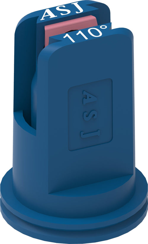 Ugello a ventaglio antideriva con inserto in ceramica blu Ø 1mm