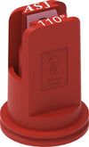 Ugello a ventaglio antideriva con inserto in ceramica rosso Ø 1,2mm