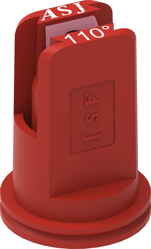 Ugello a ventaglio antideriva con inserto in ceramica rosso Ø 1,2mm