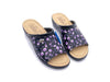 FLY FLOT Ciabatta sanitaria Donna Lilla a fiori