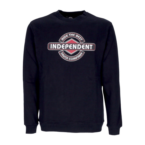 INDEPENDENT Felpa Girocollo Uomo Rtb Bar Crew Black da uomo