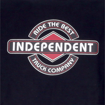 INDEPENDENT Felpa Girocollo Uomo Rtb Bar Crew Black da uomo