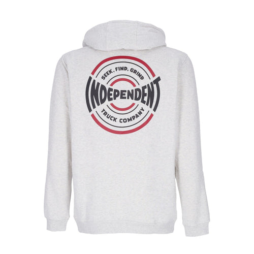 INDEPENDENT Felpa Cappuccio Uomo Sfg Span Hood Athletic Heather da uomo