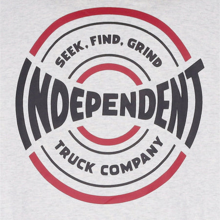 INDEPENDENT Felpa Cappuccio Uomo Sfg Span Hood Athletic Heather da uomo