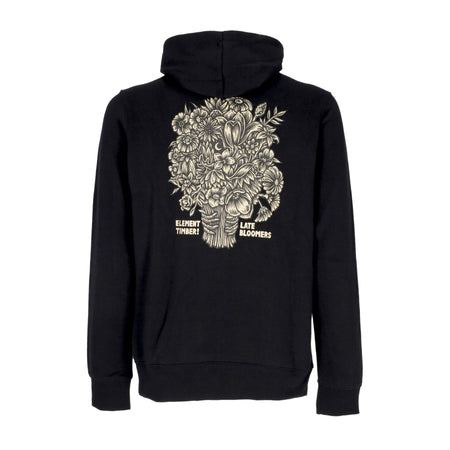 ELEMENT Felpa Cappuccio Uomo Bouquet Hoodie X Timber Flint Black da uomo