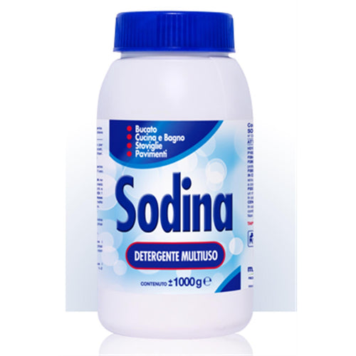 Soda caustica in polvere kg 1 uso domestico bicarbonato di sodio solvey sodina carbonato