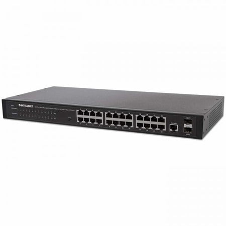 Switch 24 porte Web-Managed Gigabit Ethernet con 2 porte SFP