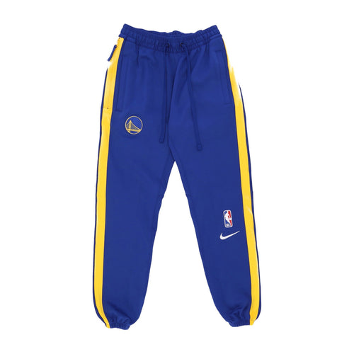 NIKE NBA Pantalone Tuta Uomo Nba Dri-fit Showtime Pant Golwar Rush Blue/amarillo/white da uomo