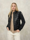 Blauer Giubbino Donna Haskel Nero – Piumino ibrido con maniche in scuba 26SBLDC02206