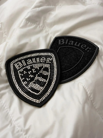 Blauer Piumino Donna con Cappuccio Camelia Bianco – Giubbino leggero mezza stagione 26SBLDC03169