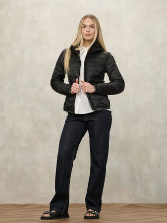 Blauer Piumino Donna con Cappuccio Camelia Nero– Giubbino leggero mezza stagione 26SBLDC03169