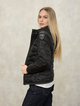 Blauer Piumino Donna con Cappuccio Camelia Nero– Giubbino leggero mezza stagione 26SBLDC03169