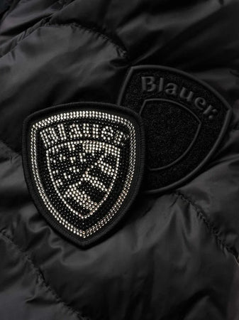 Blauer Piumino Donna con Cappuccio Camelia Nero– Giubbino leggero mezza stagione 26SBLDC03169